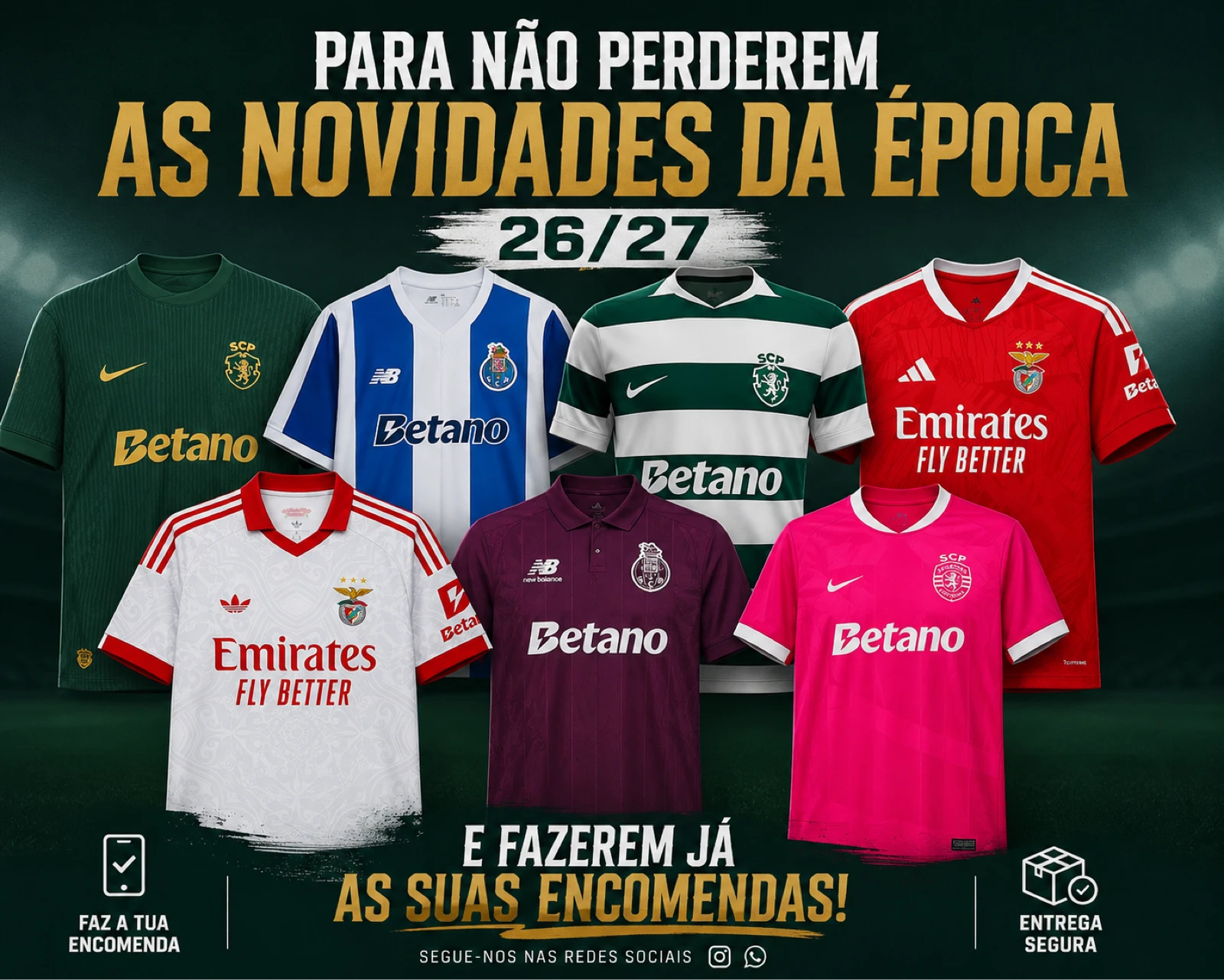Camisolas de futebol